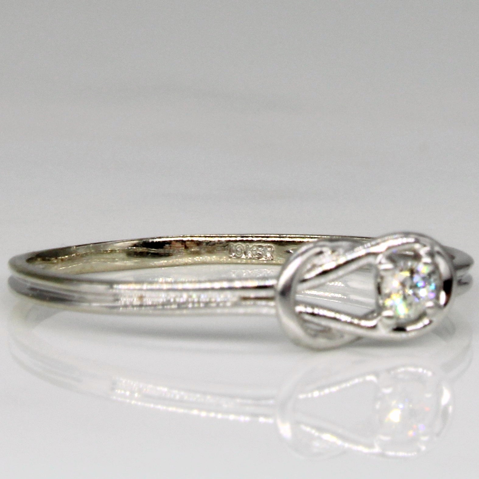 Diamond Knot Ring | 0.05ct | SZ 8.25 |