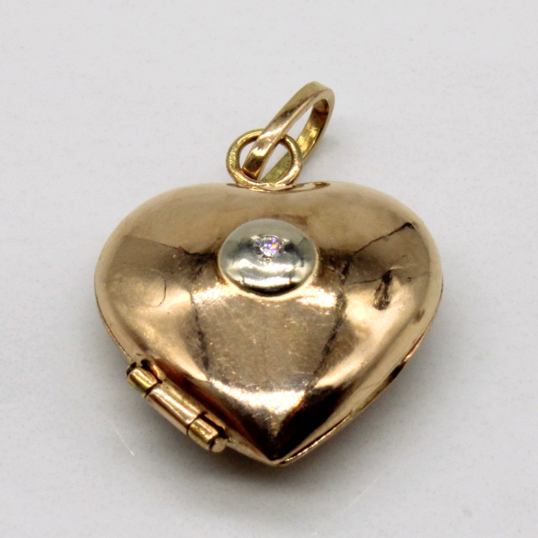 Diamond Heart Locket | 0.02ct |