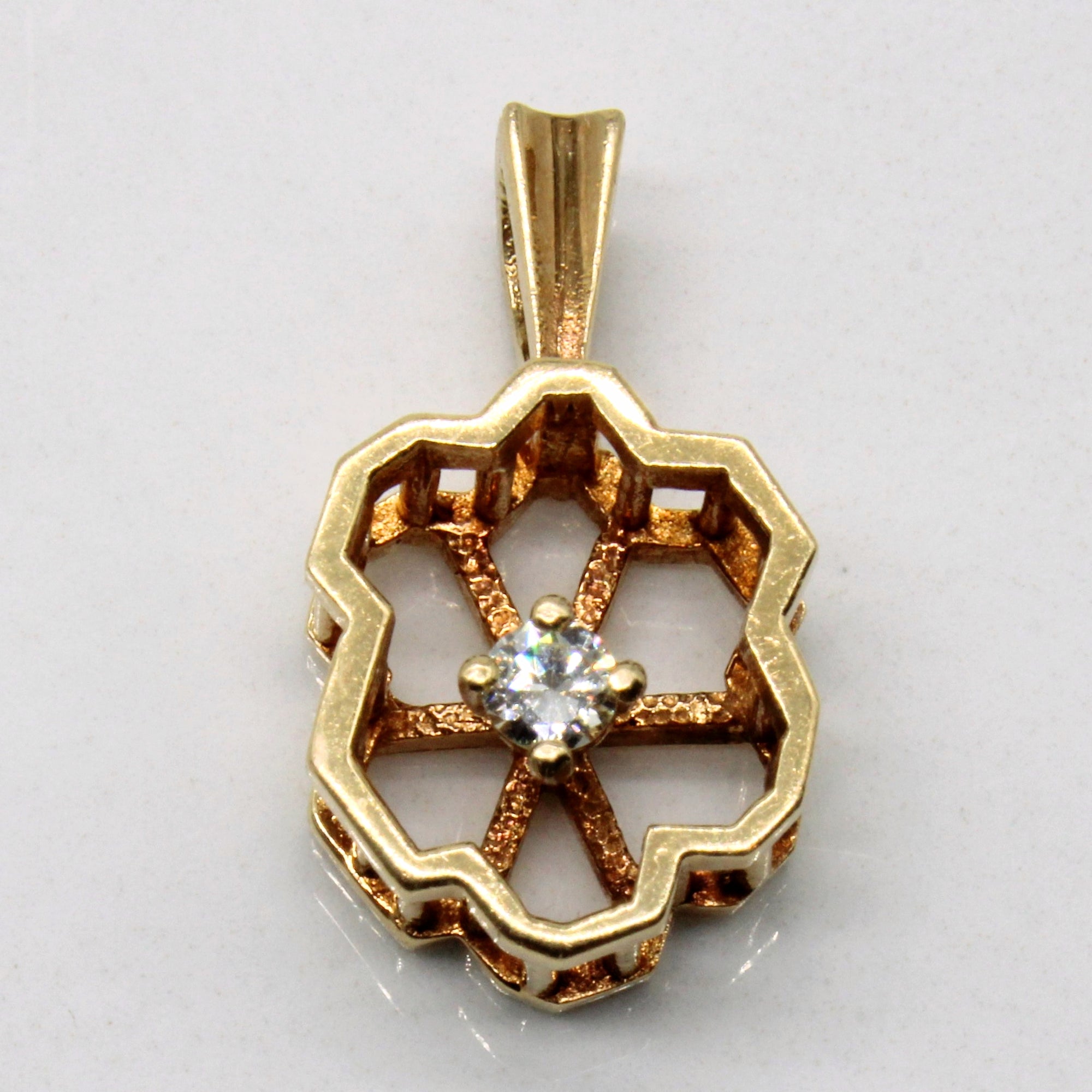 Diamond Pendant | 0.08ct |