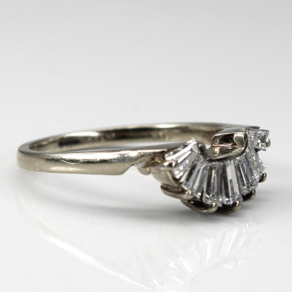 Seven Stone Baguette Diamond Ring | 0.50ctw | SZ 7.75 |