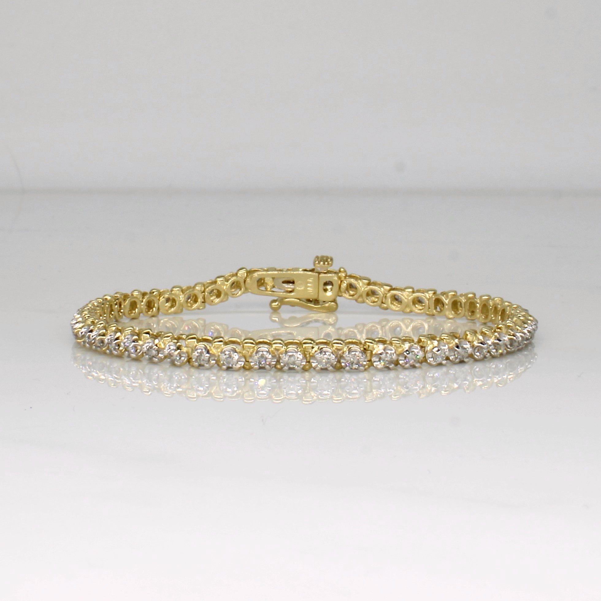 Diamond Tennis Bracelet | 1 ctw | 7" |