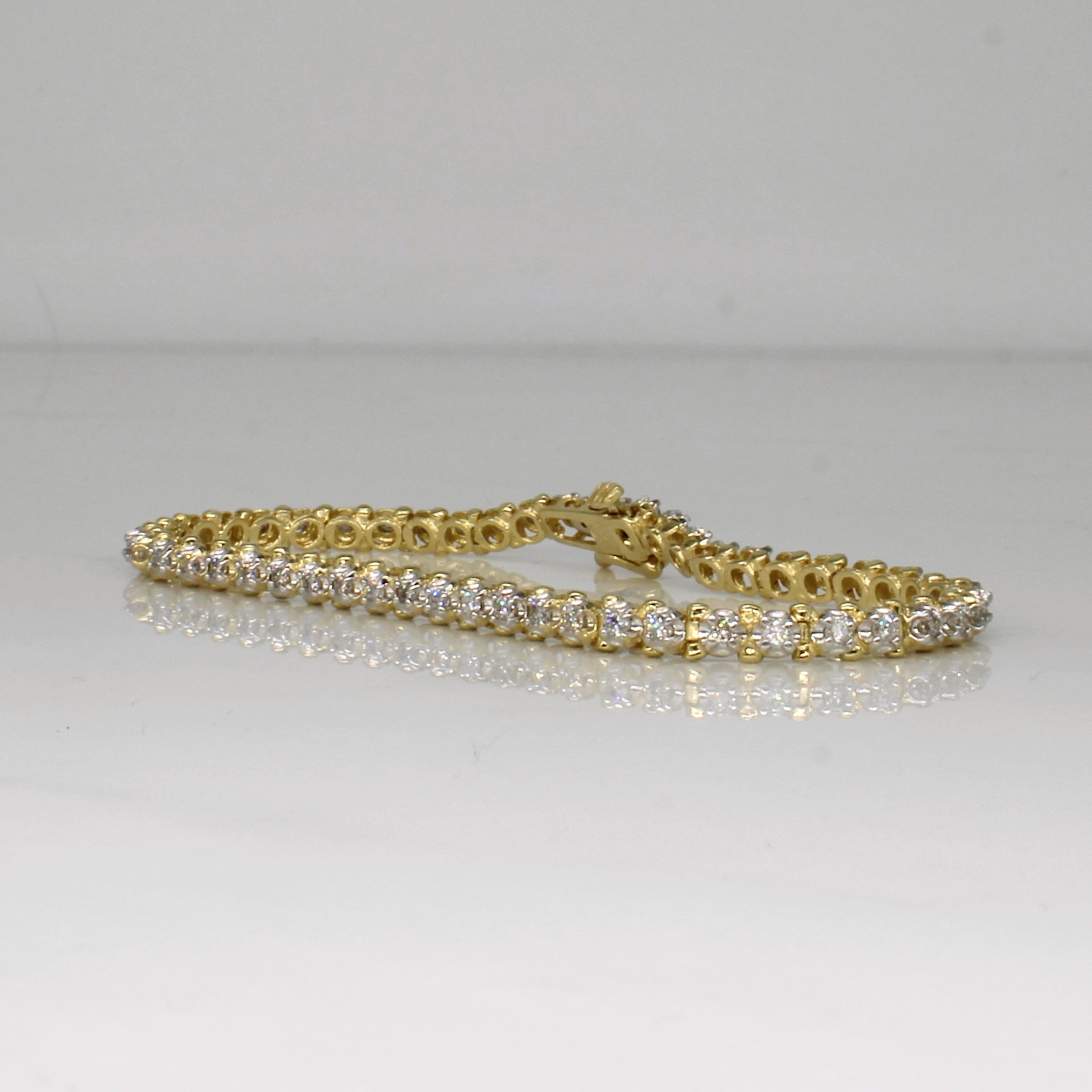 Diamond Tennis Bracelet | 1 ctw | 7" |