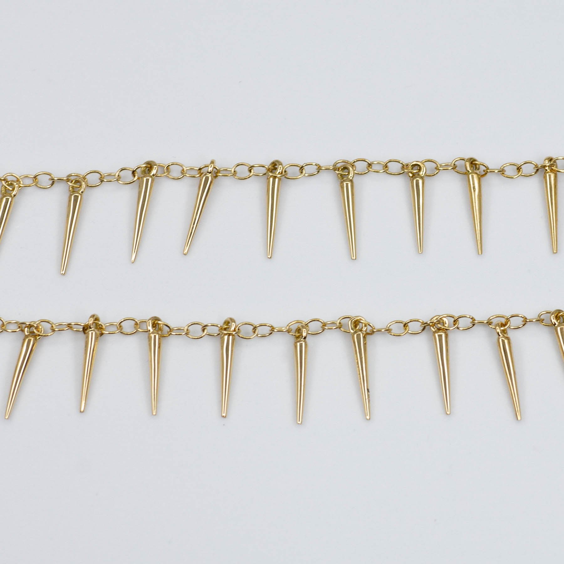 Rachel Weld 18k Yellow Gold Fringe Bracelet | 7"