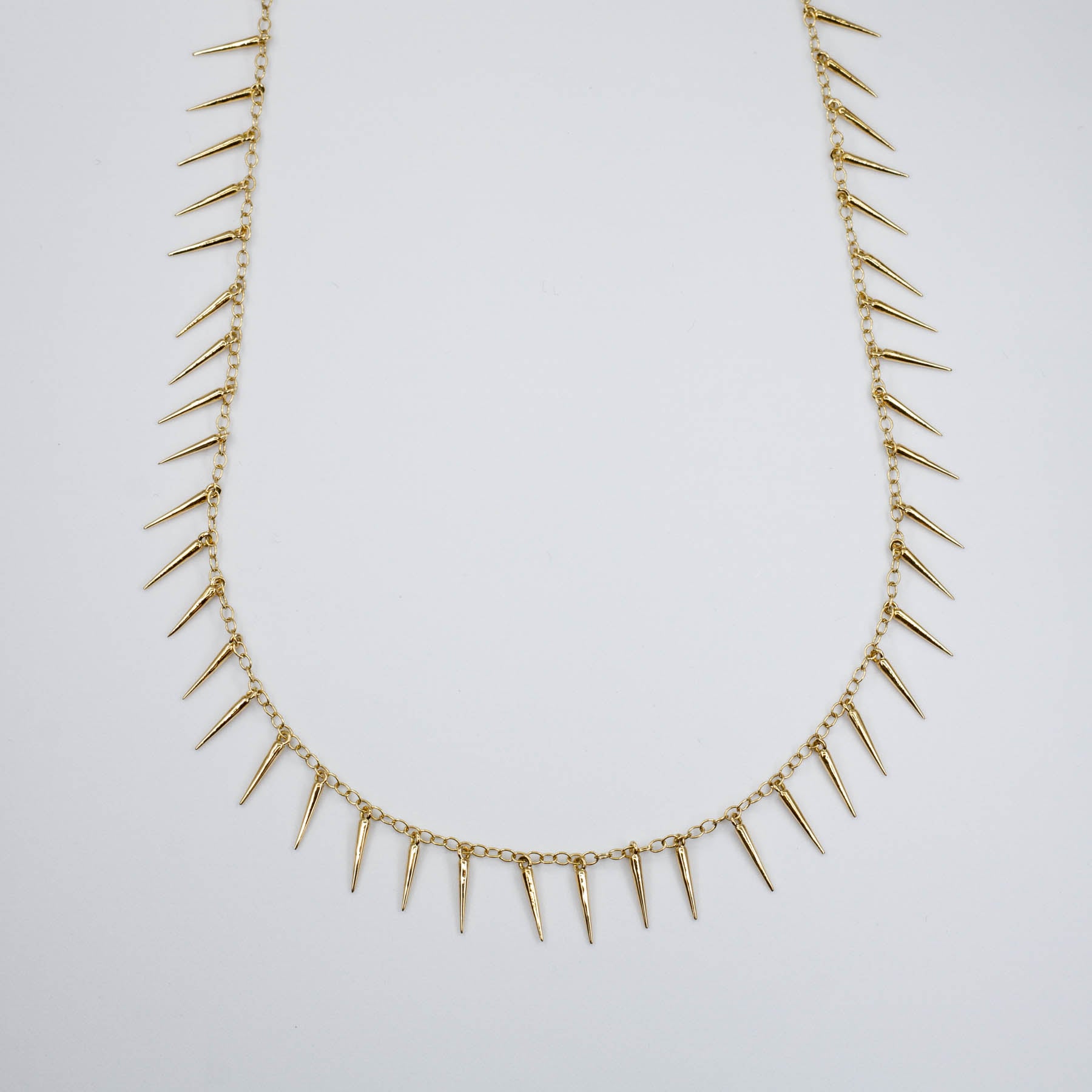 Collier à franges en or jaune 18 carats Rachel Weld | 40,6 cm 