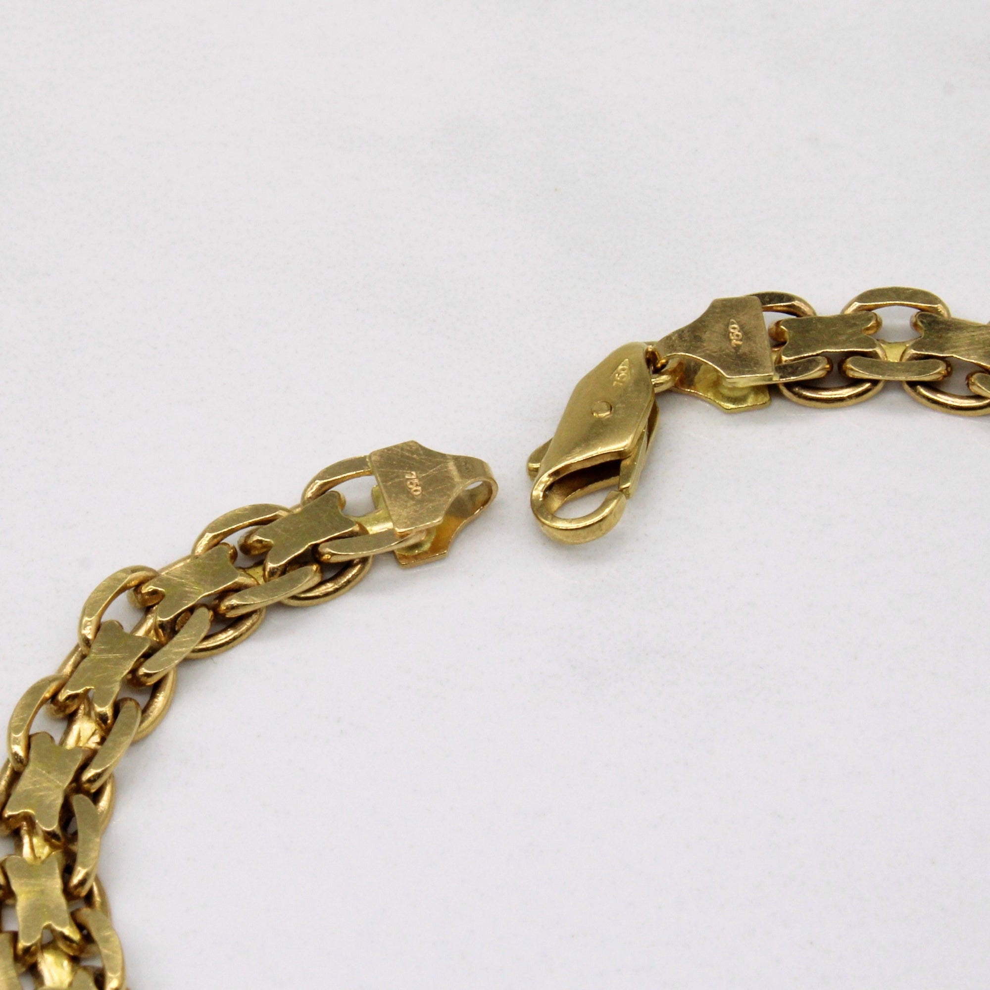 18k Yellow Gold Bracelet | 9