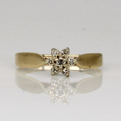 Diamond High Set Ring | 0.08ctw | SZ 6.25 |