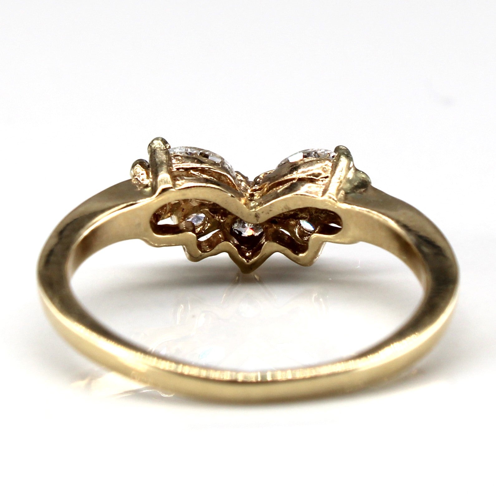 Chevron Multi Diamond Ring | 0.47ctw | SZ 6.75 |