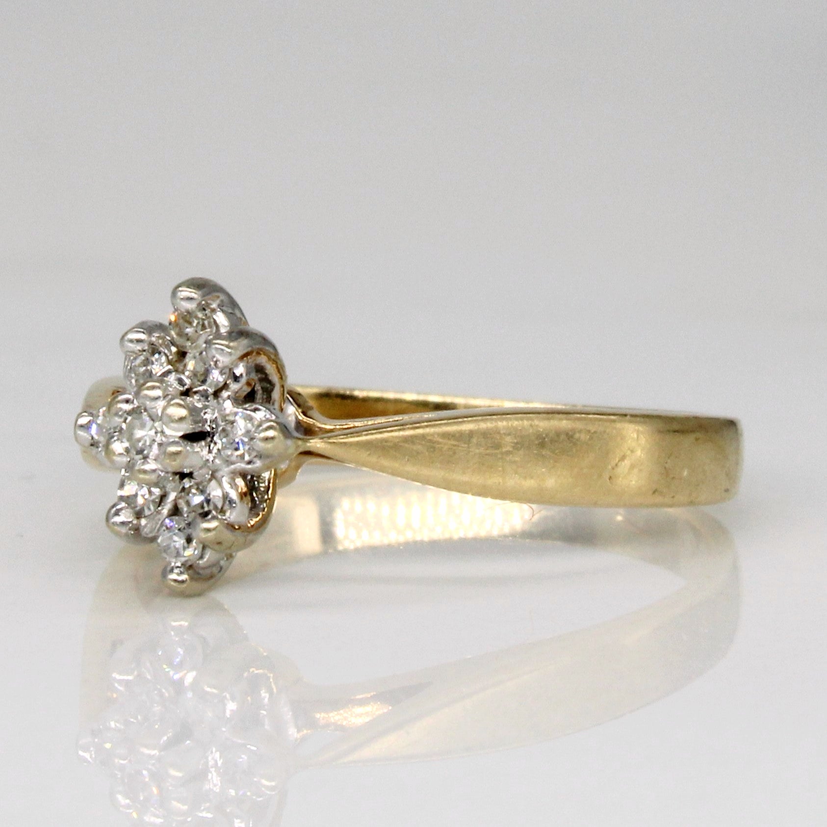 Diamond Cluster Ring | 0.10ctw | SZ 6 |