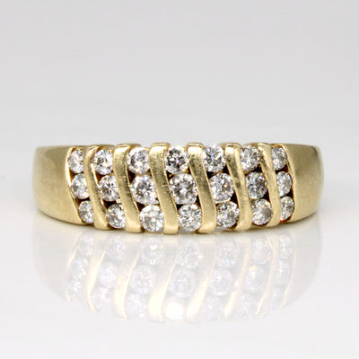 Channel Set Diamond Ring | 0.60ctw | SZ 6.75 |