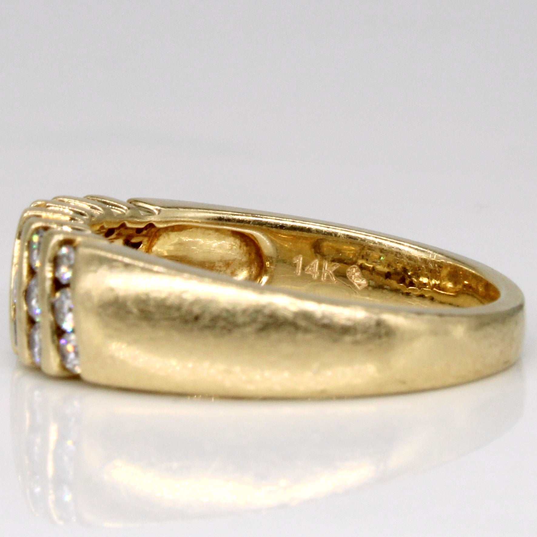 Channel Set Diamond Ring | 0.60ctw | SZ 6.75 |