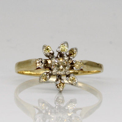 Diamond Cocktail Ring | 0.20ctw | SZ 6.25 |