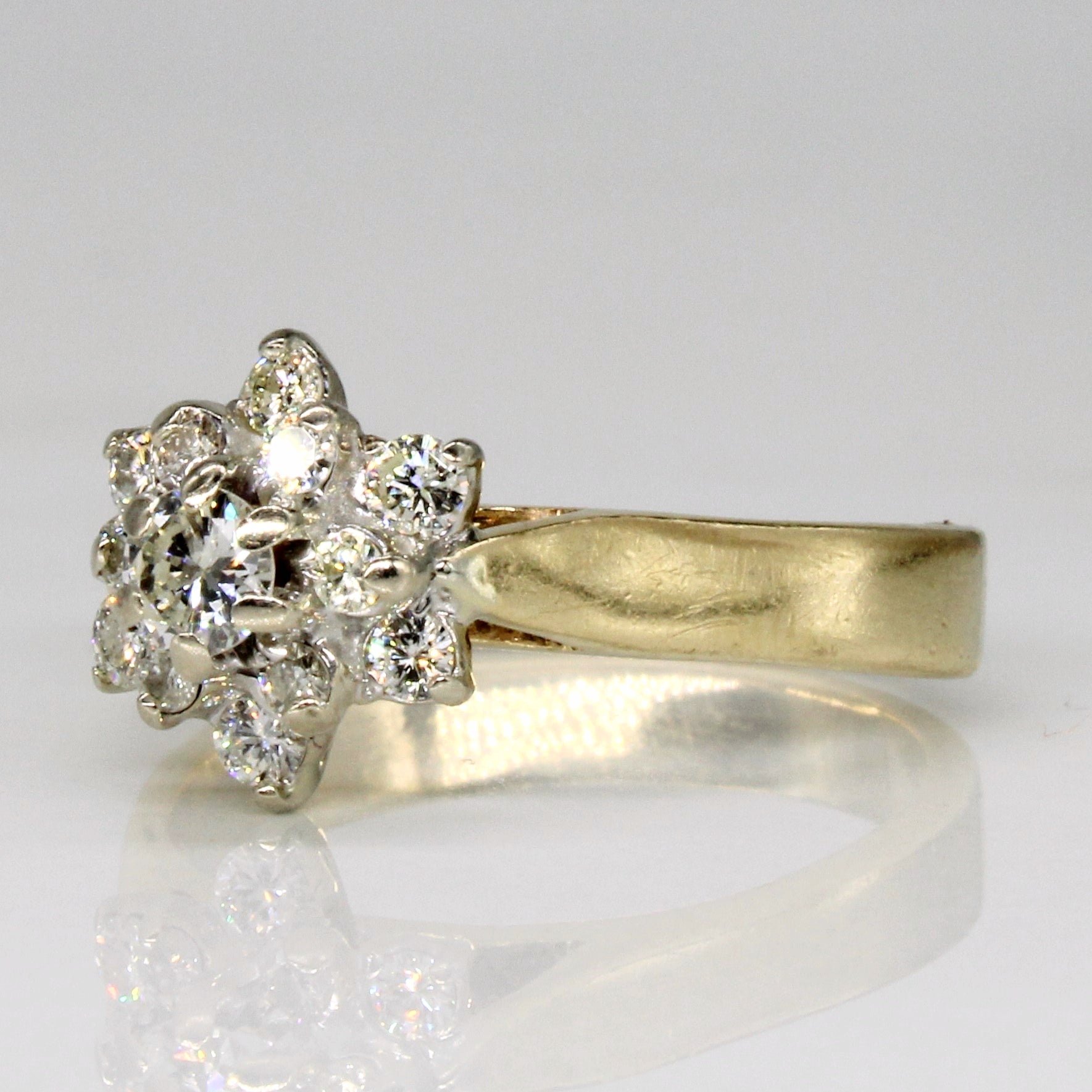 Diamond Cocktail Ring | 0.38ctw | SZ 6.5 |