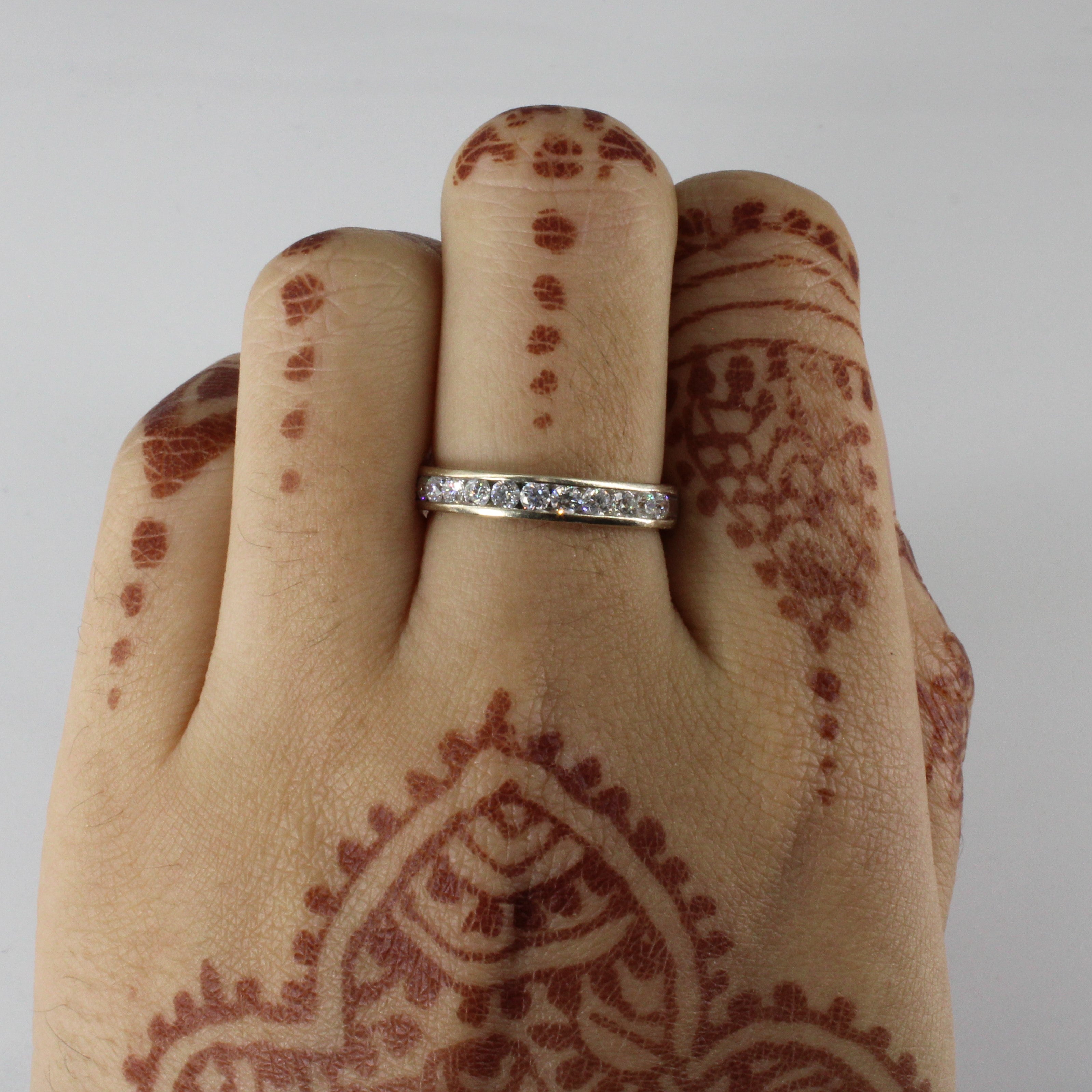 Channel Set Diamond Band | 0.54ctw | SZ 7 |