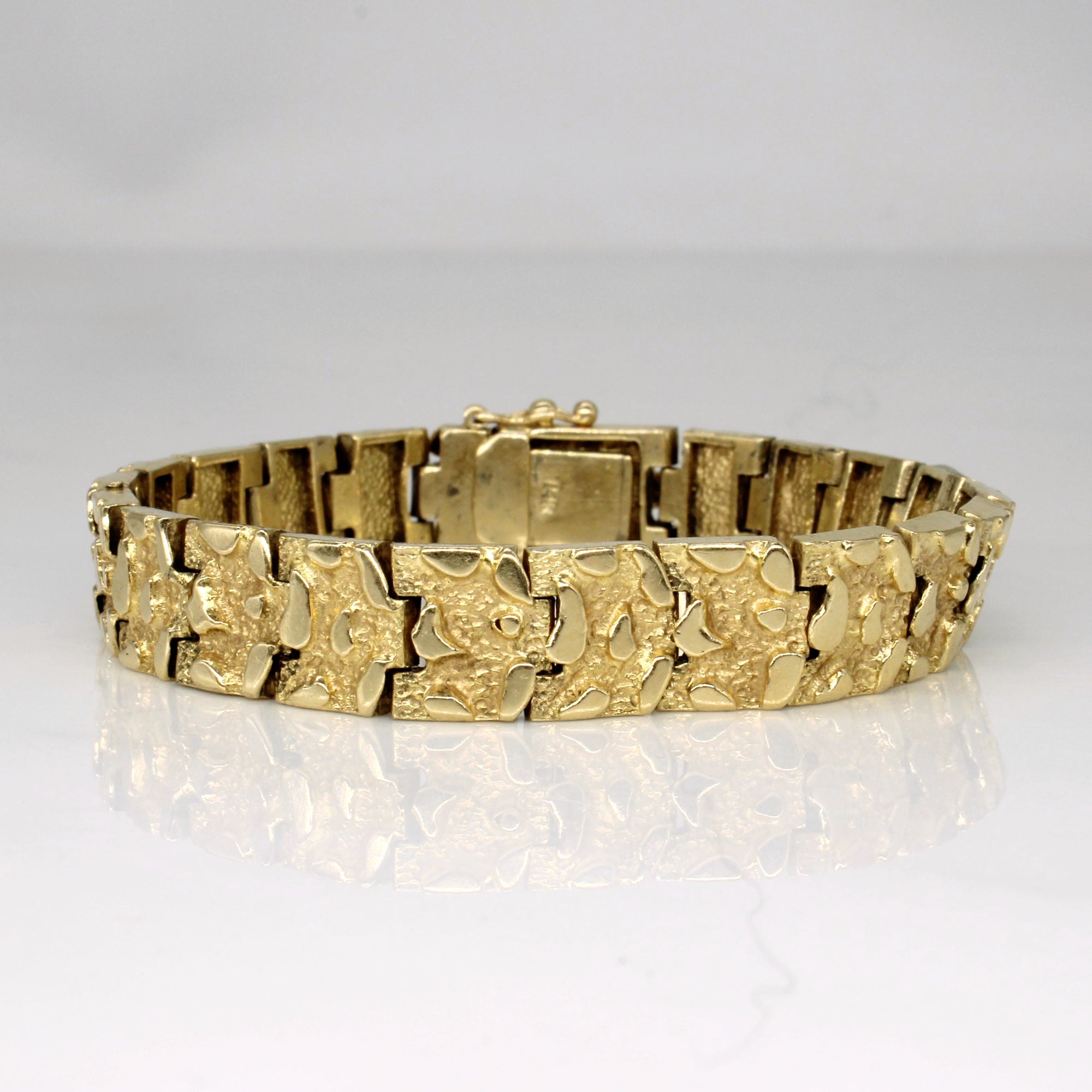 14k Yellow Gold Bracelet | 6.5