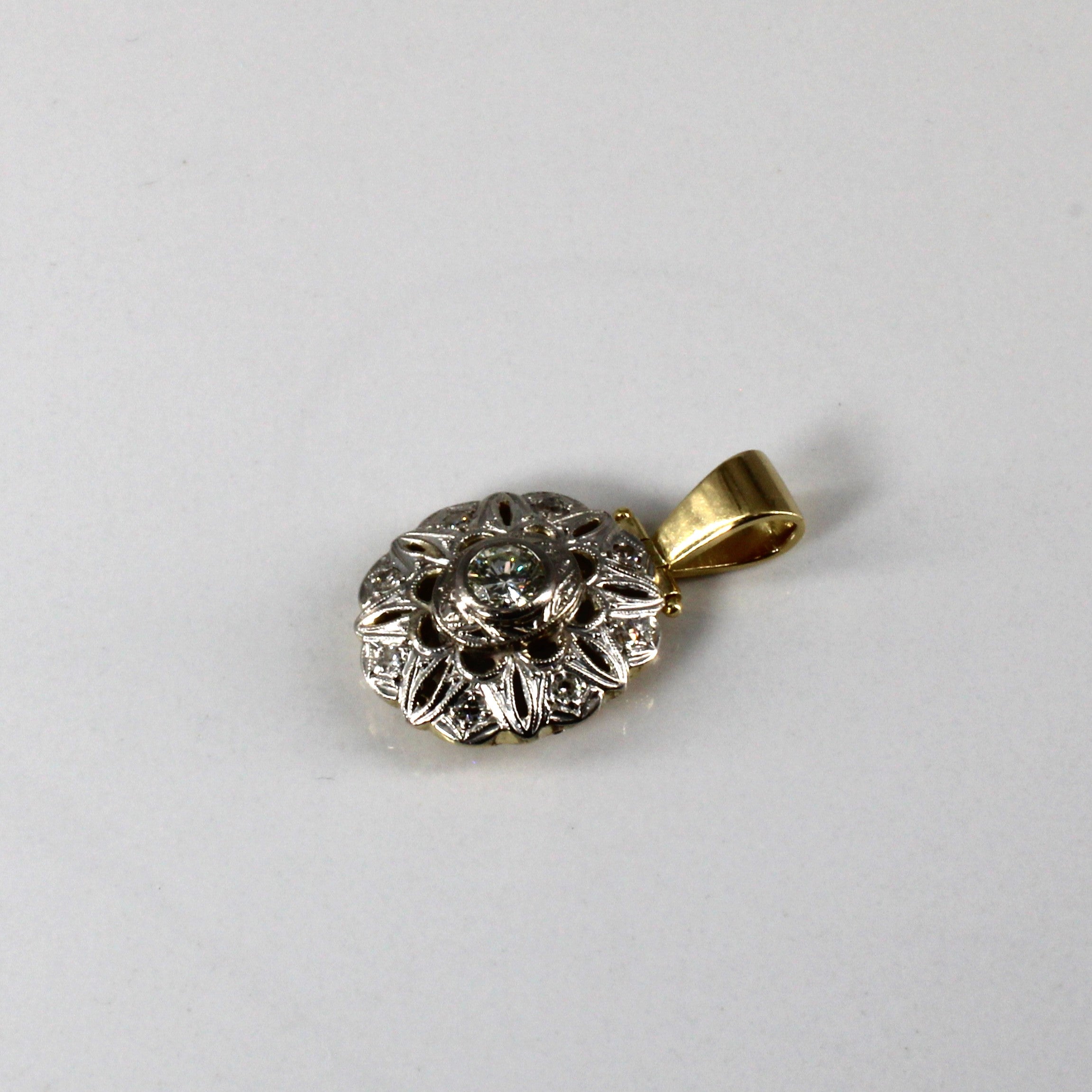 Vintage Diamond Pendant | 0.43ctw |