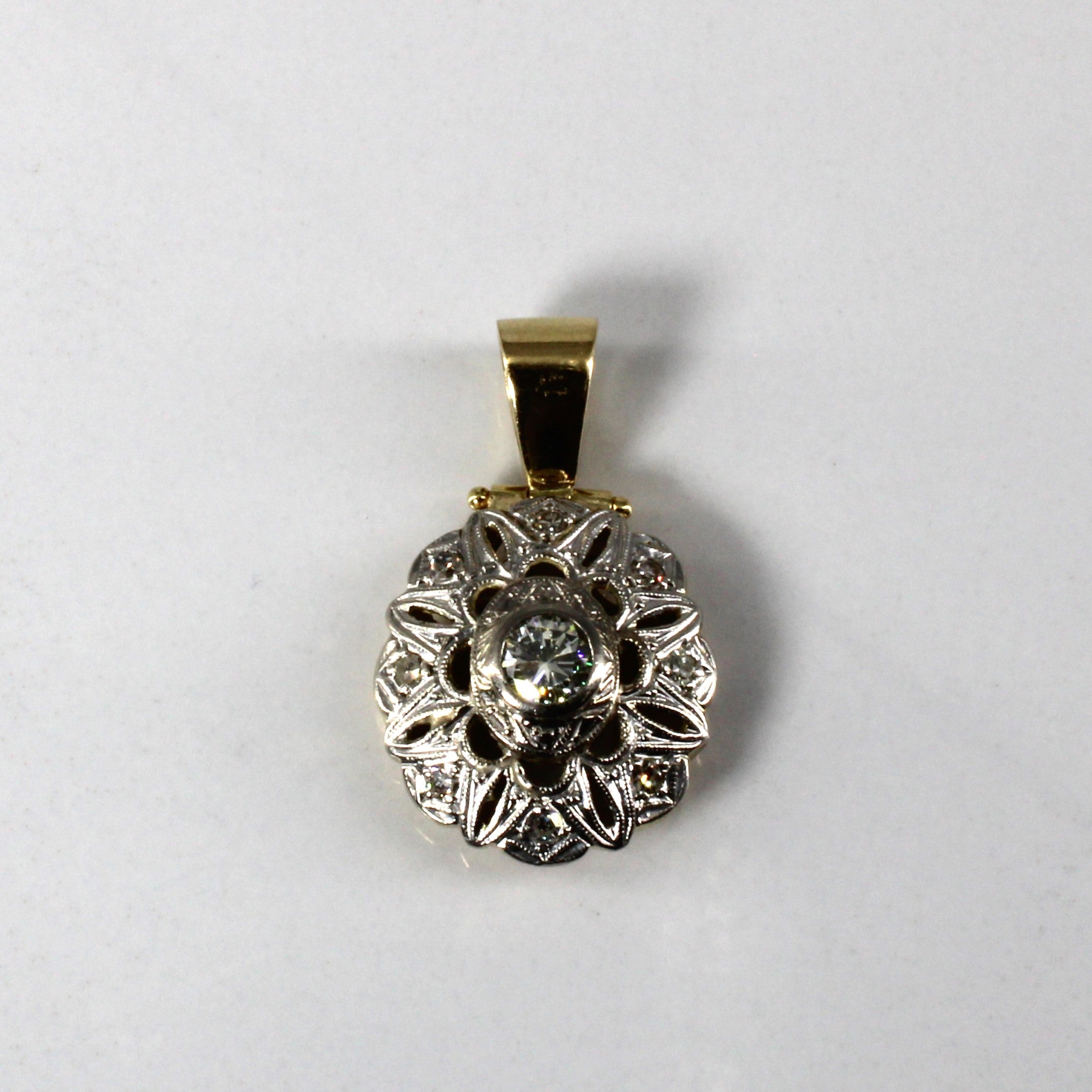 Vintage Diamond Pendant | 0.43ctw |