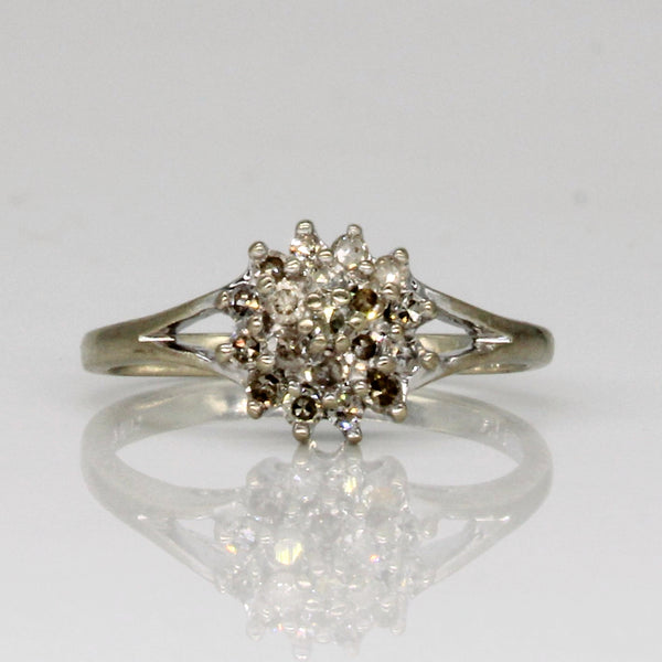 Diamond Cluster Ring | 0.20ctw | SZ 4 |