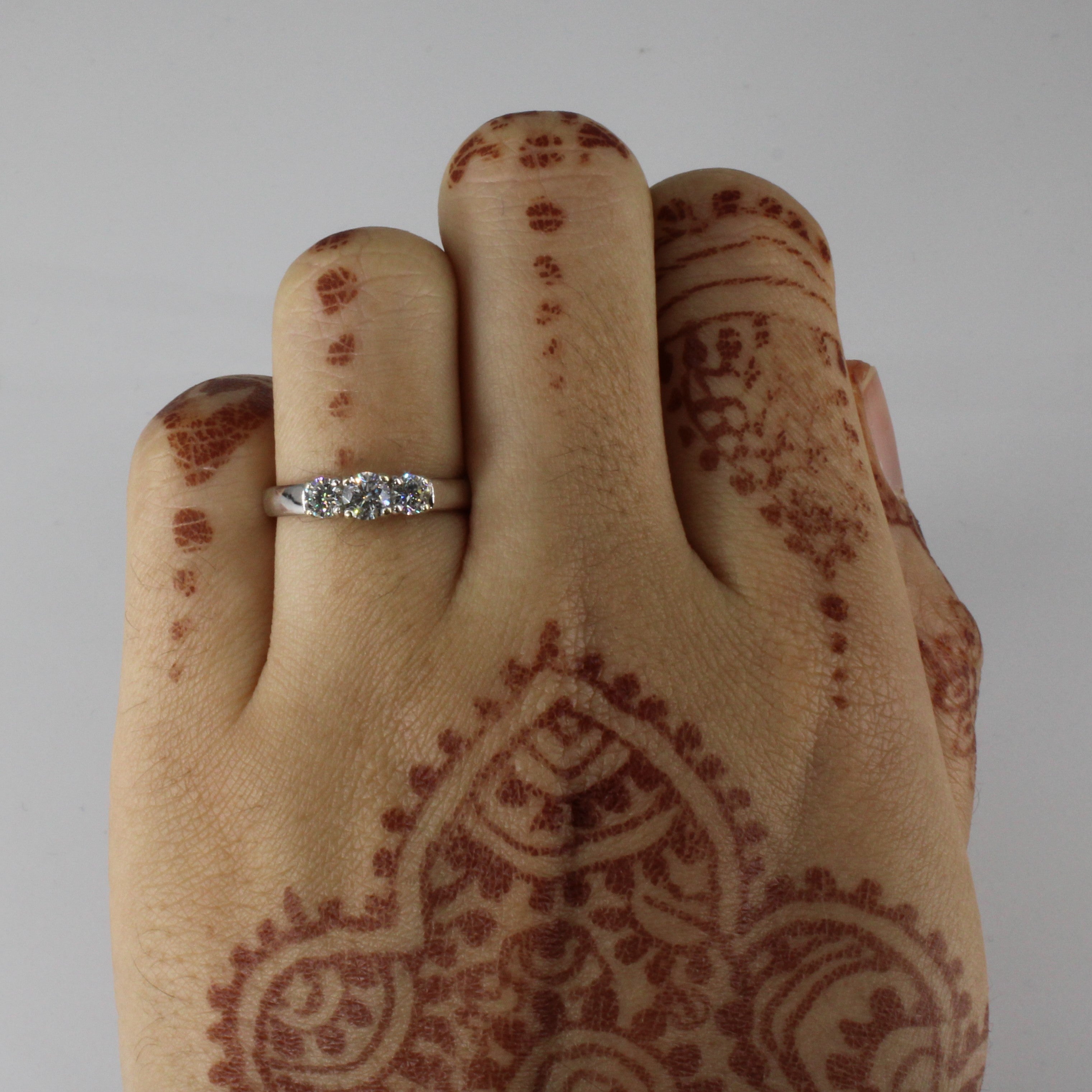 Three Stone Diamond Ring | 0.53ctw | SZ 5 |
