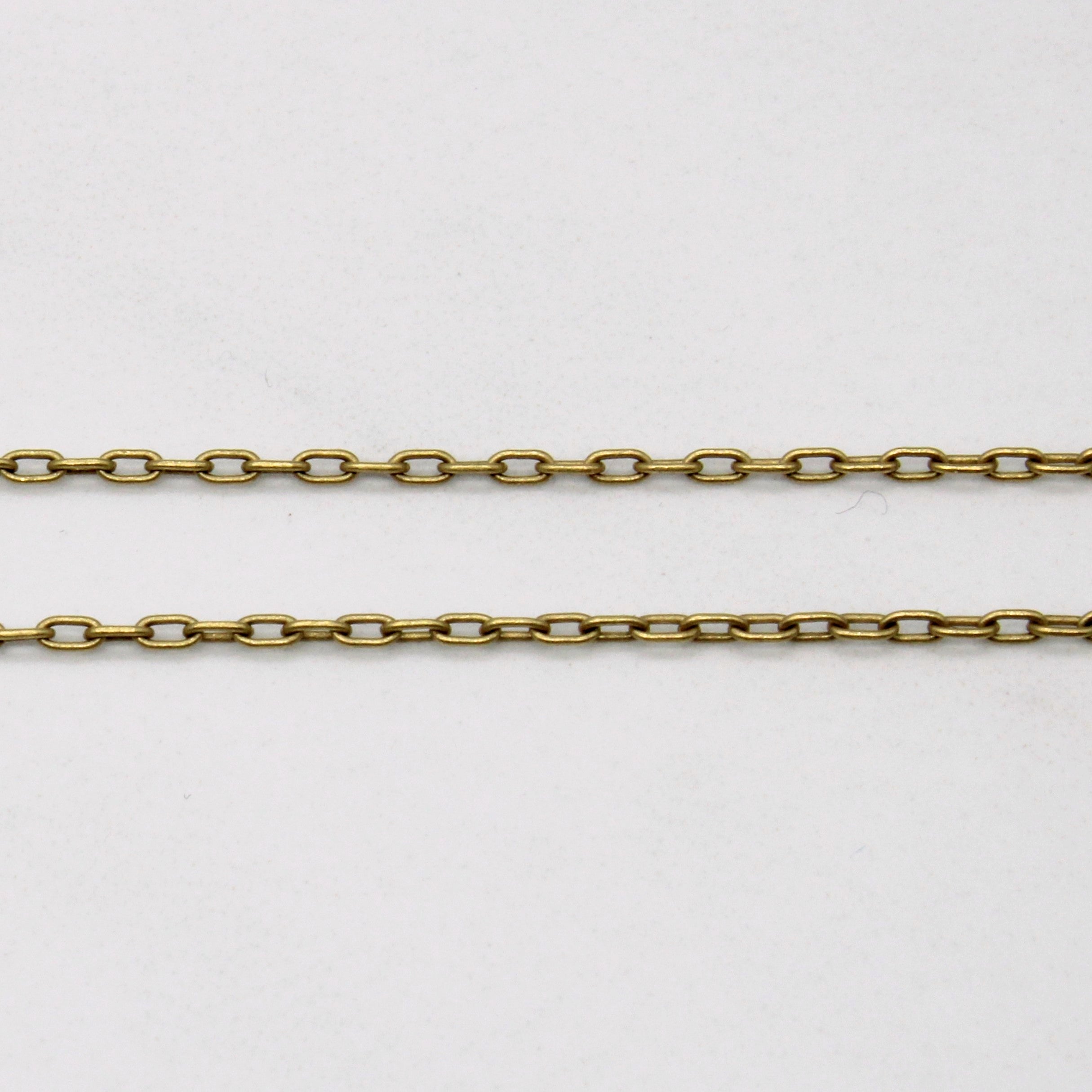 Rough Sapphire Drop Necklace | 6.10ctw | 16" |