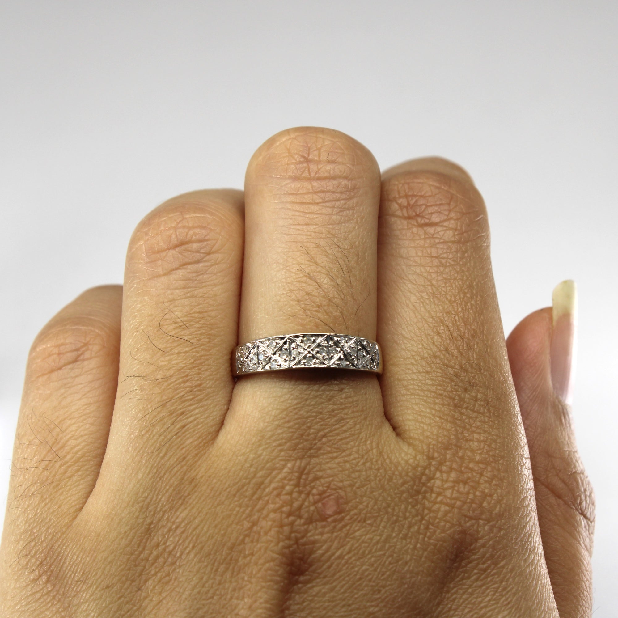 Cluster Diamond Ring | 0.20ctw | SZ 7.25 |