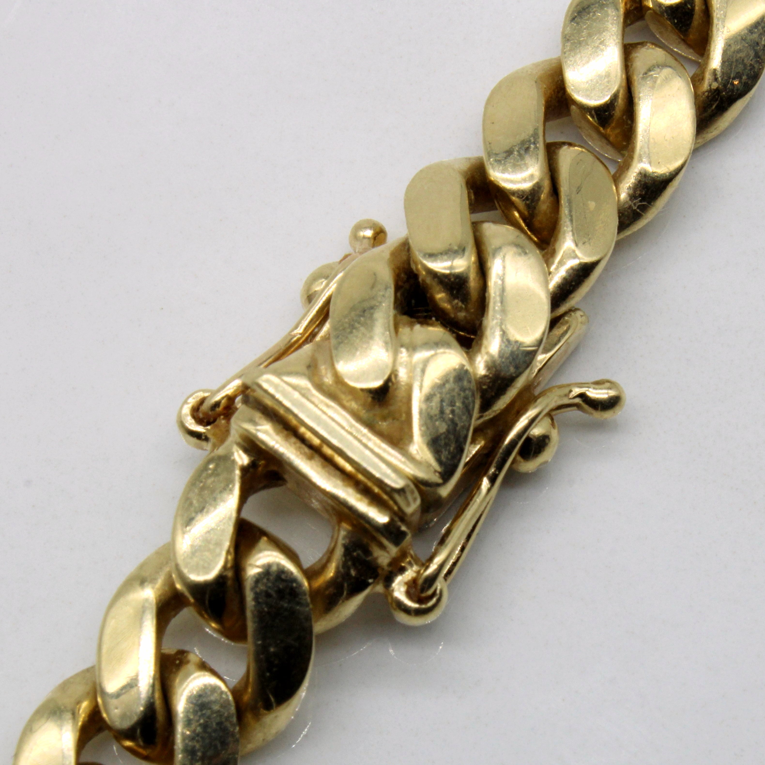 10k Yellow Gold Cuban Link Chain | 28" |