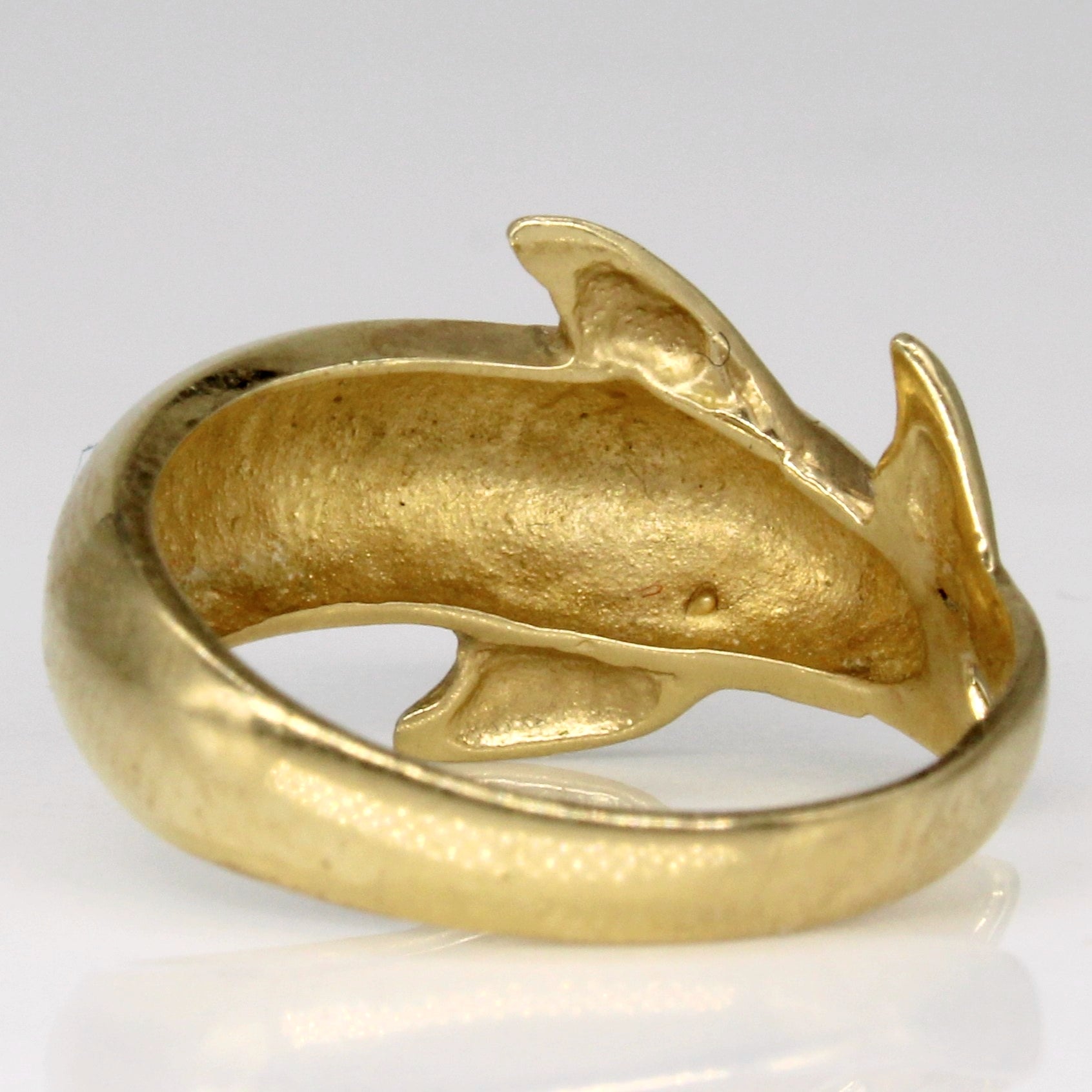 10k Yellow Gold Dolphin Ring | SZ 6 |