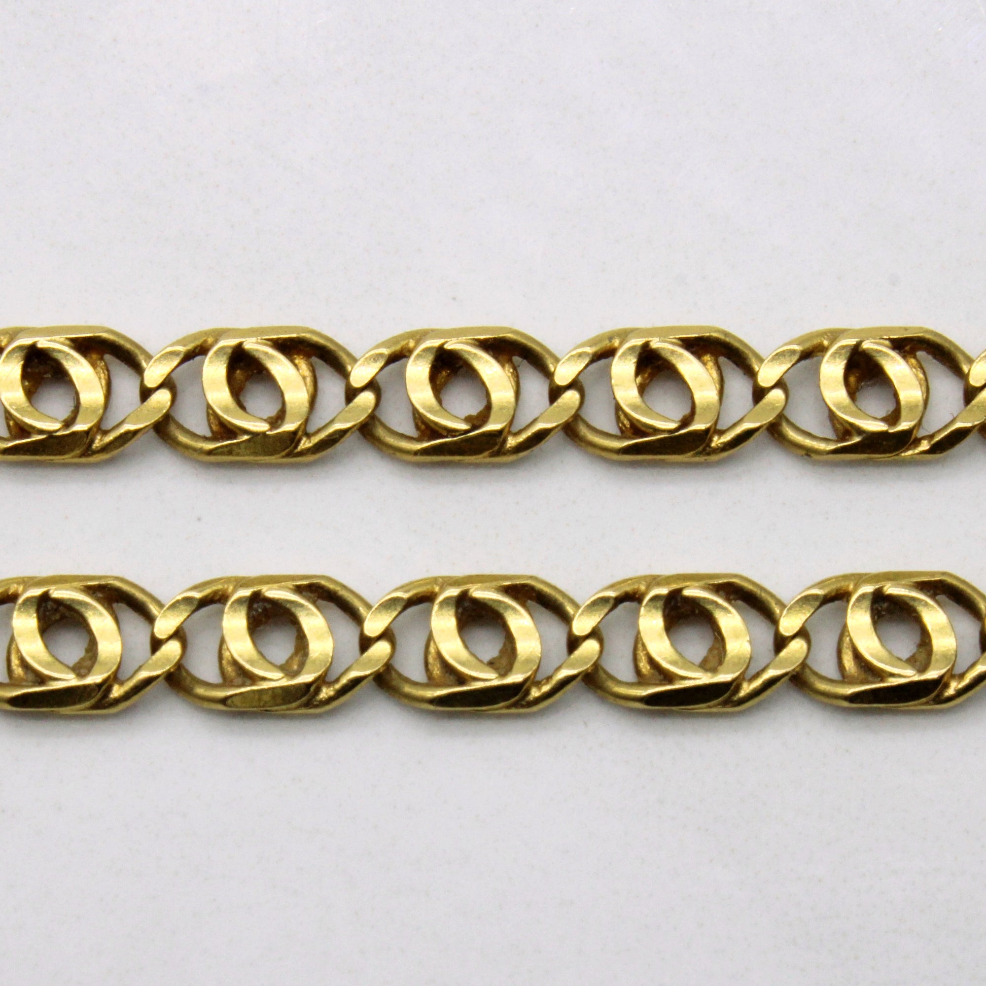 18k Yellow Gold Chain | 20