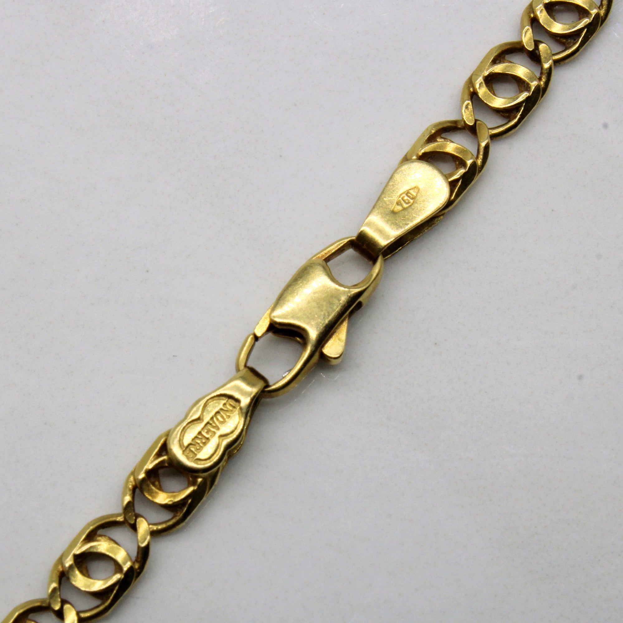 18k Yellow Gold Chain | 20