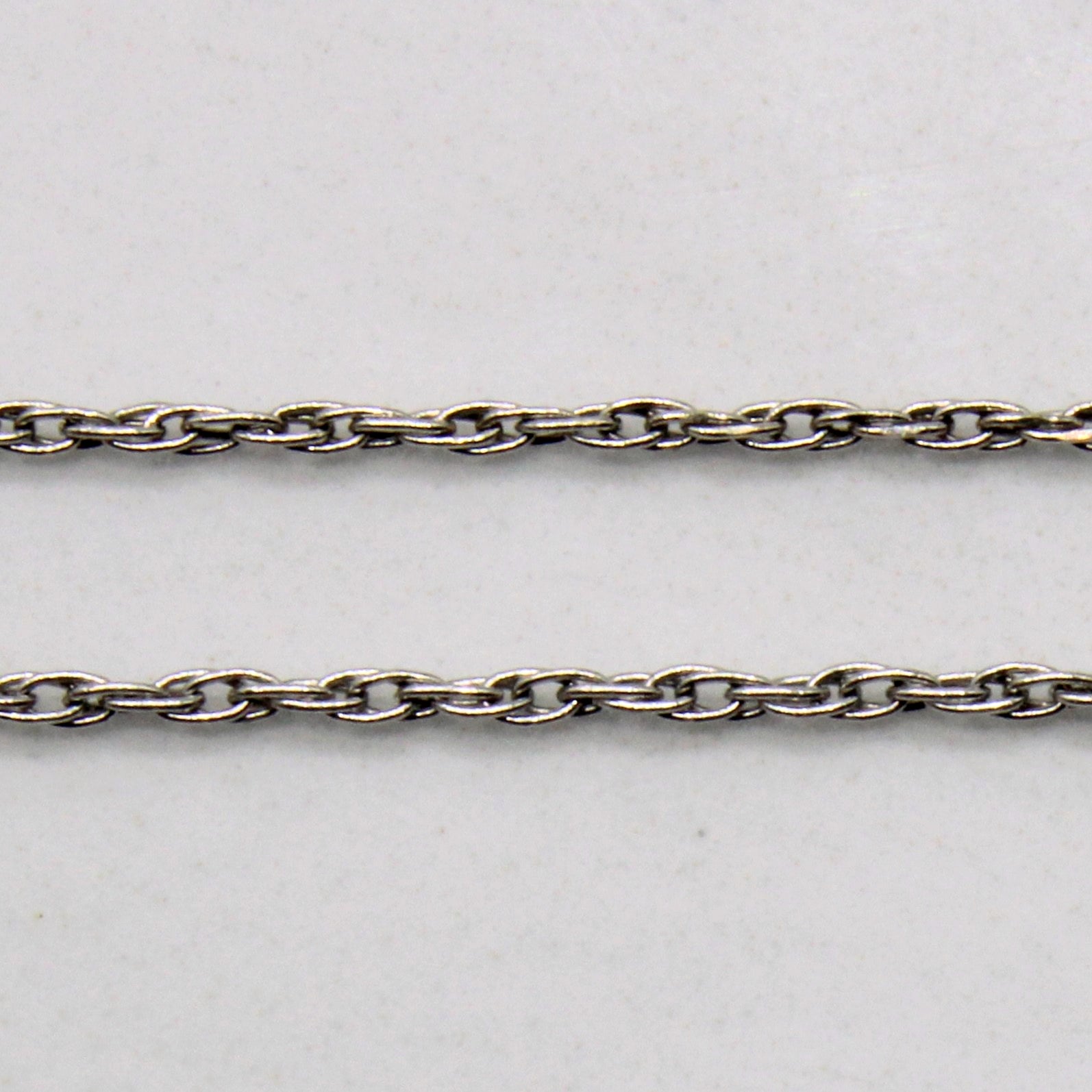 14k White Gold Rope Chain | 20" |