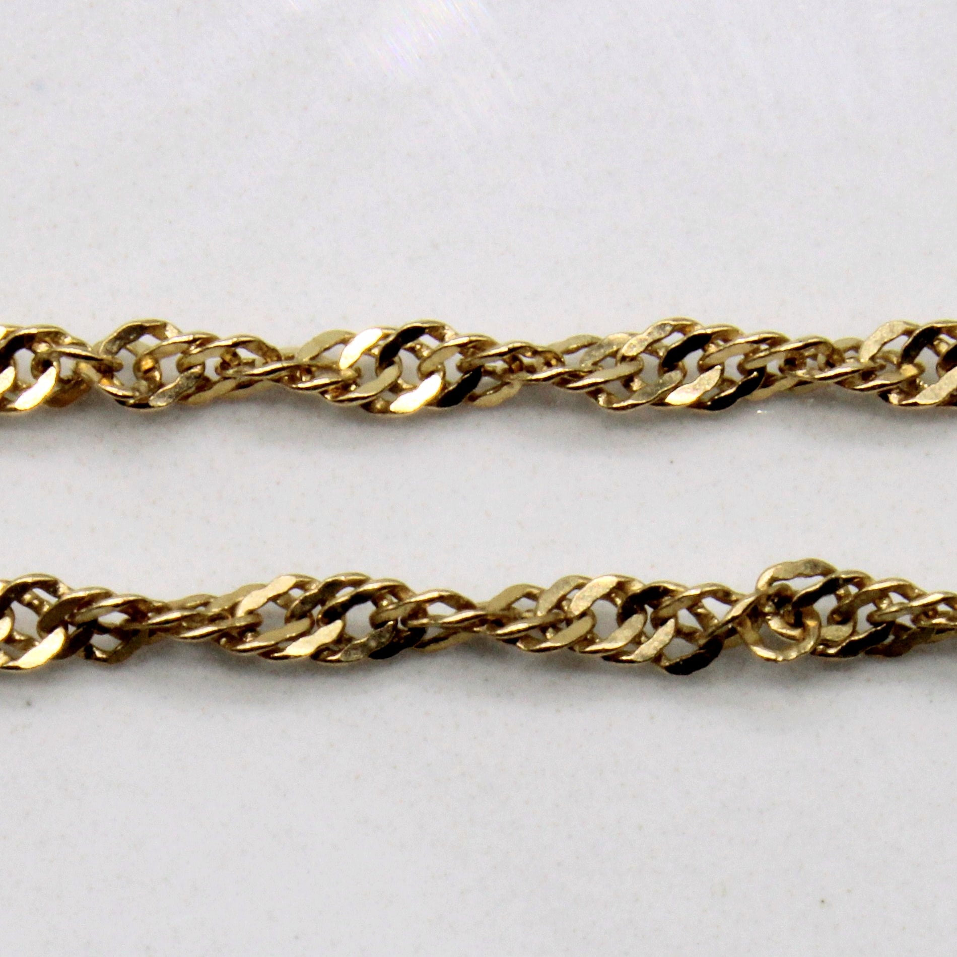 10k Yellow Gold Rope Chain | 24" |