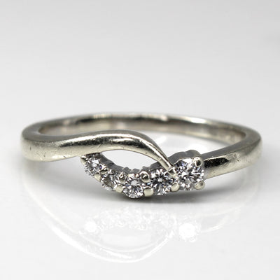 Bypass Diamond Ring | 0.17ctw | SZ 7.75 |