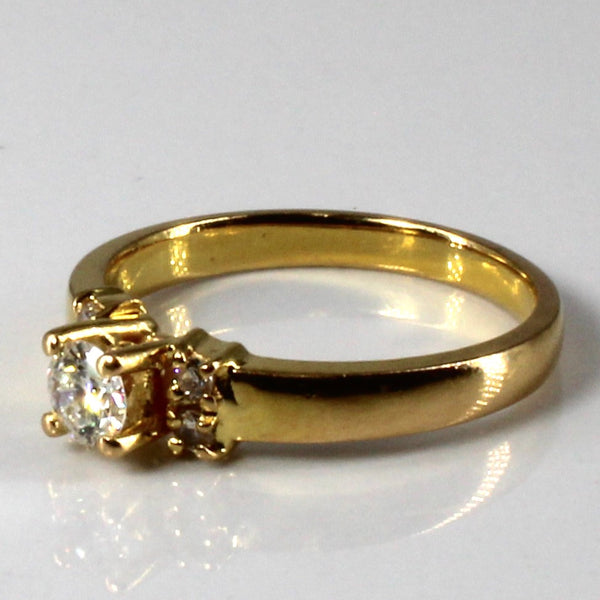 Prong Set Diamond Ring | 0.28ctw | SZ 4.75 |