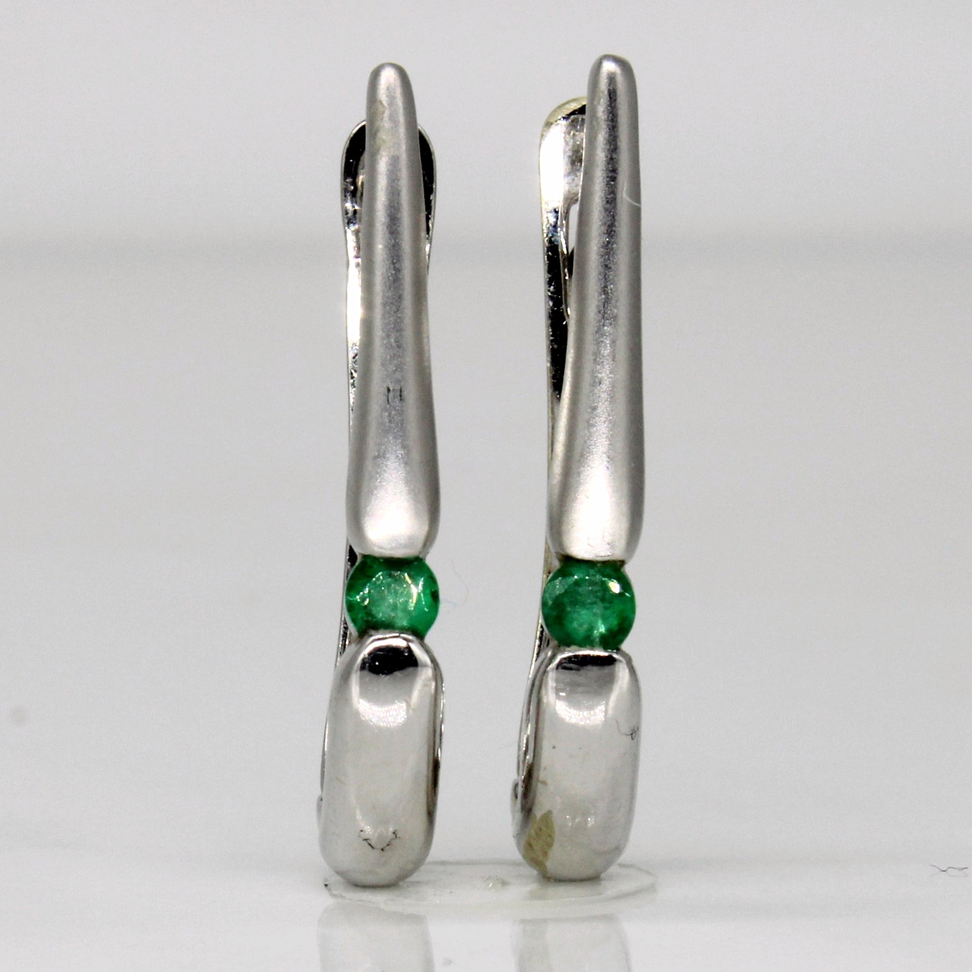 Emerald Earrings | 0.18ctw |