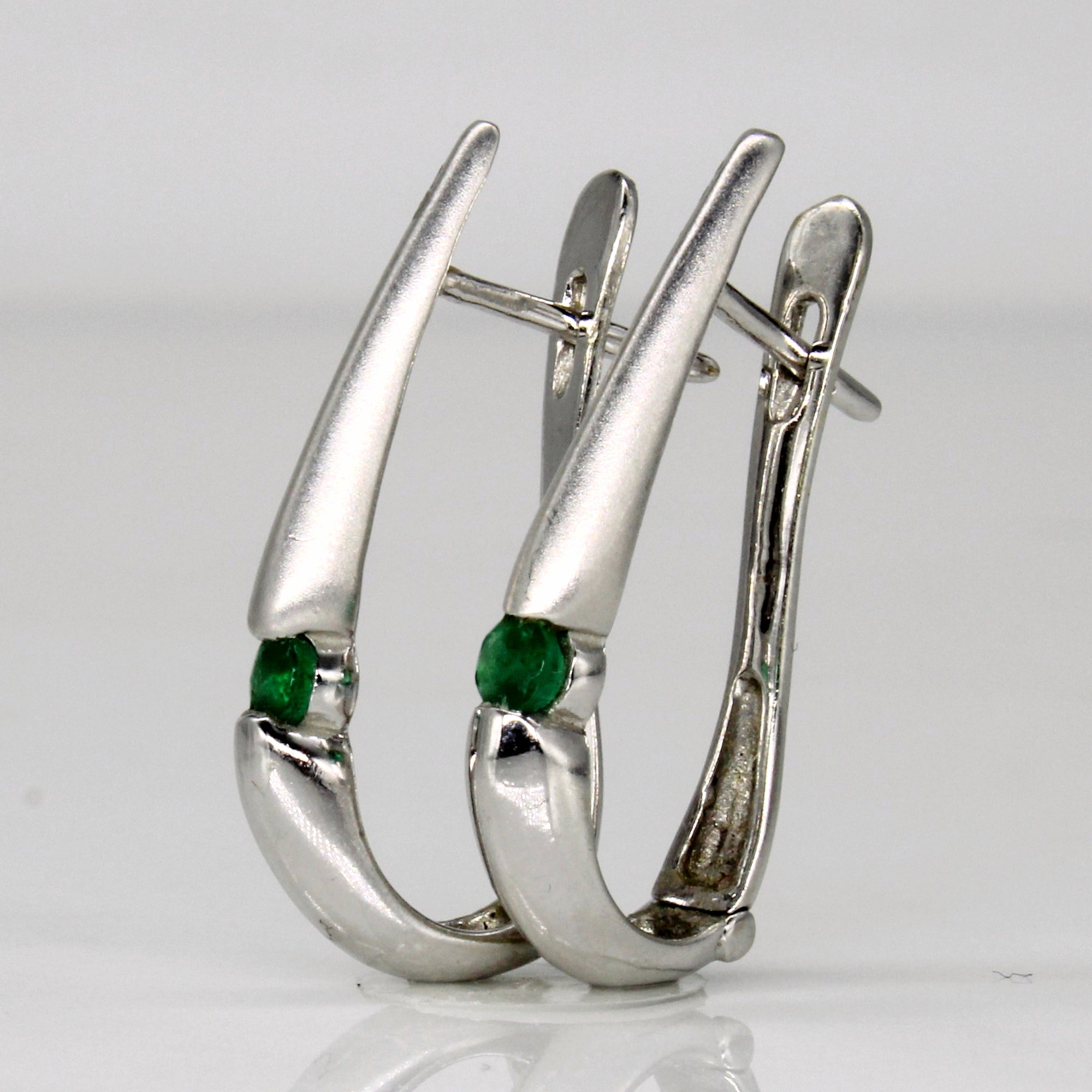 Emerald Earrings | 0.18ctw |