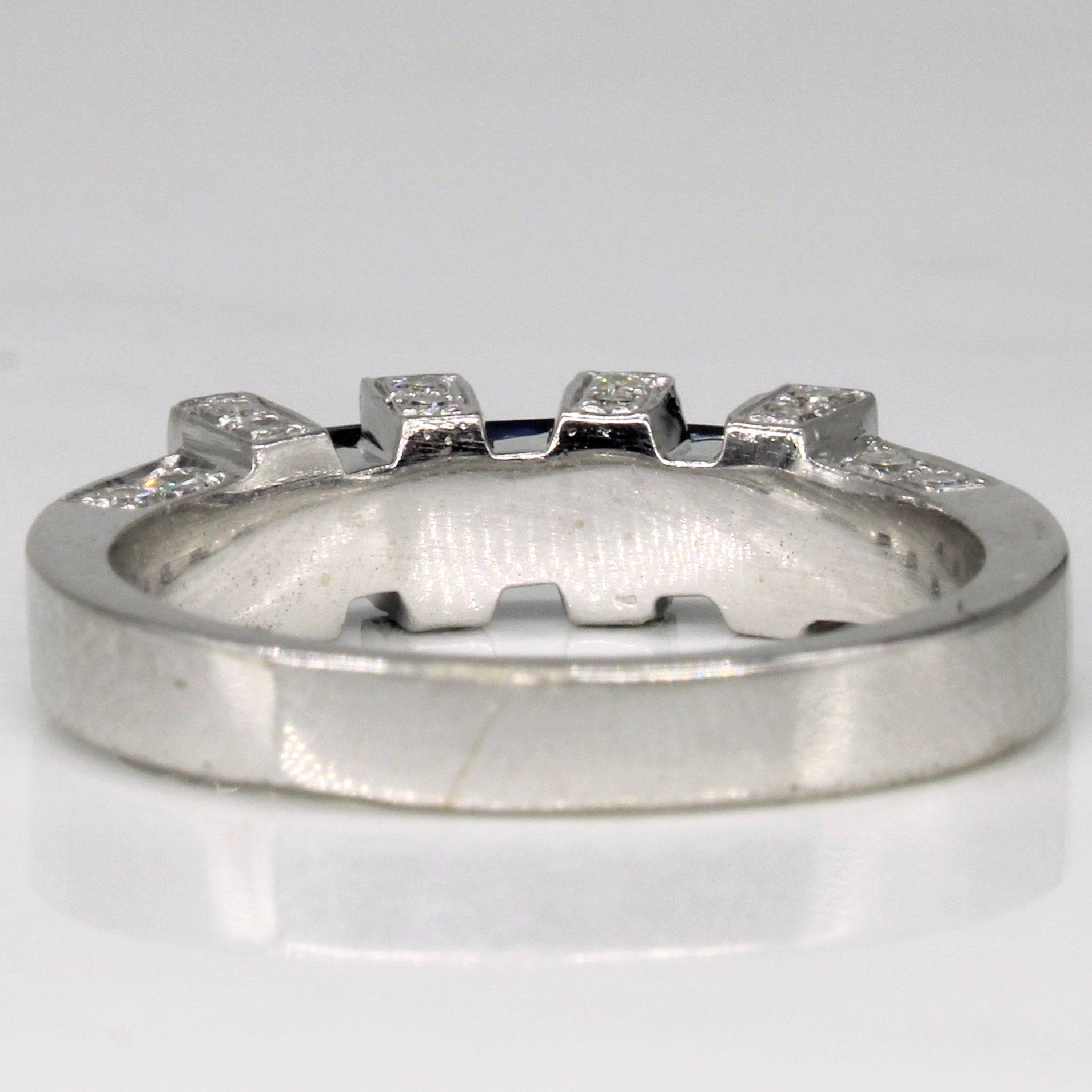 Diamond & Sapphire Ring | 0.55ctw, 0.50ctw | SZ 8.75 |