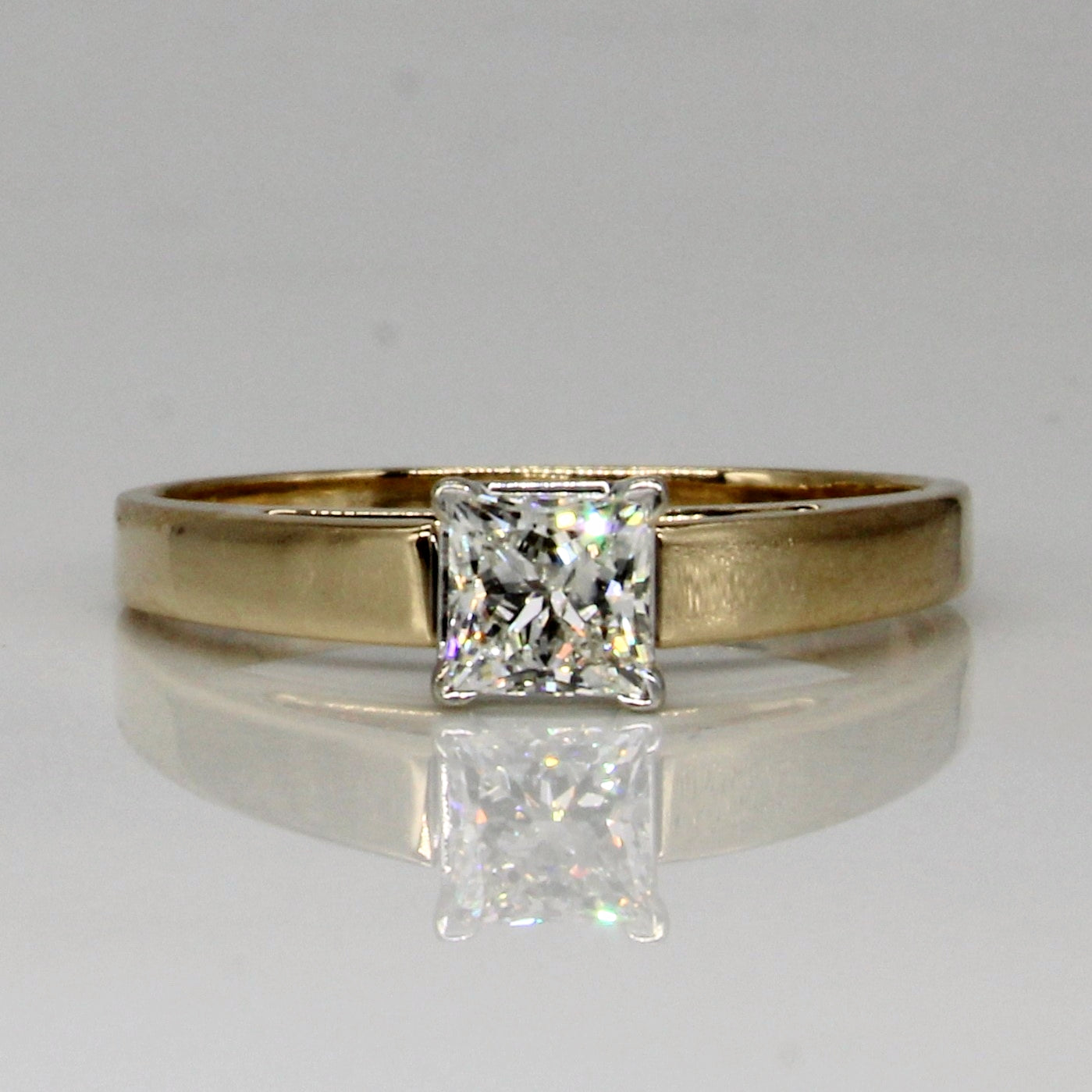 Cathedral Set Diamond Ring | 0.50ct | SZ 8 |