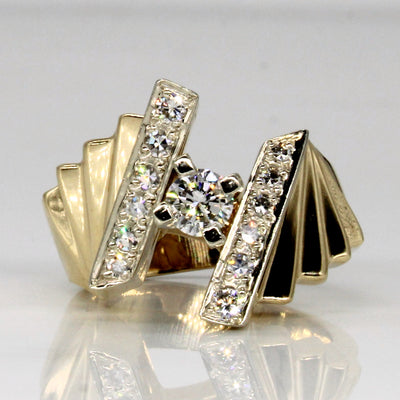 Diamond Cocktail Ring | 0.57ctw | SZ 6.25 |