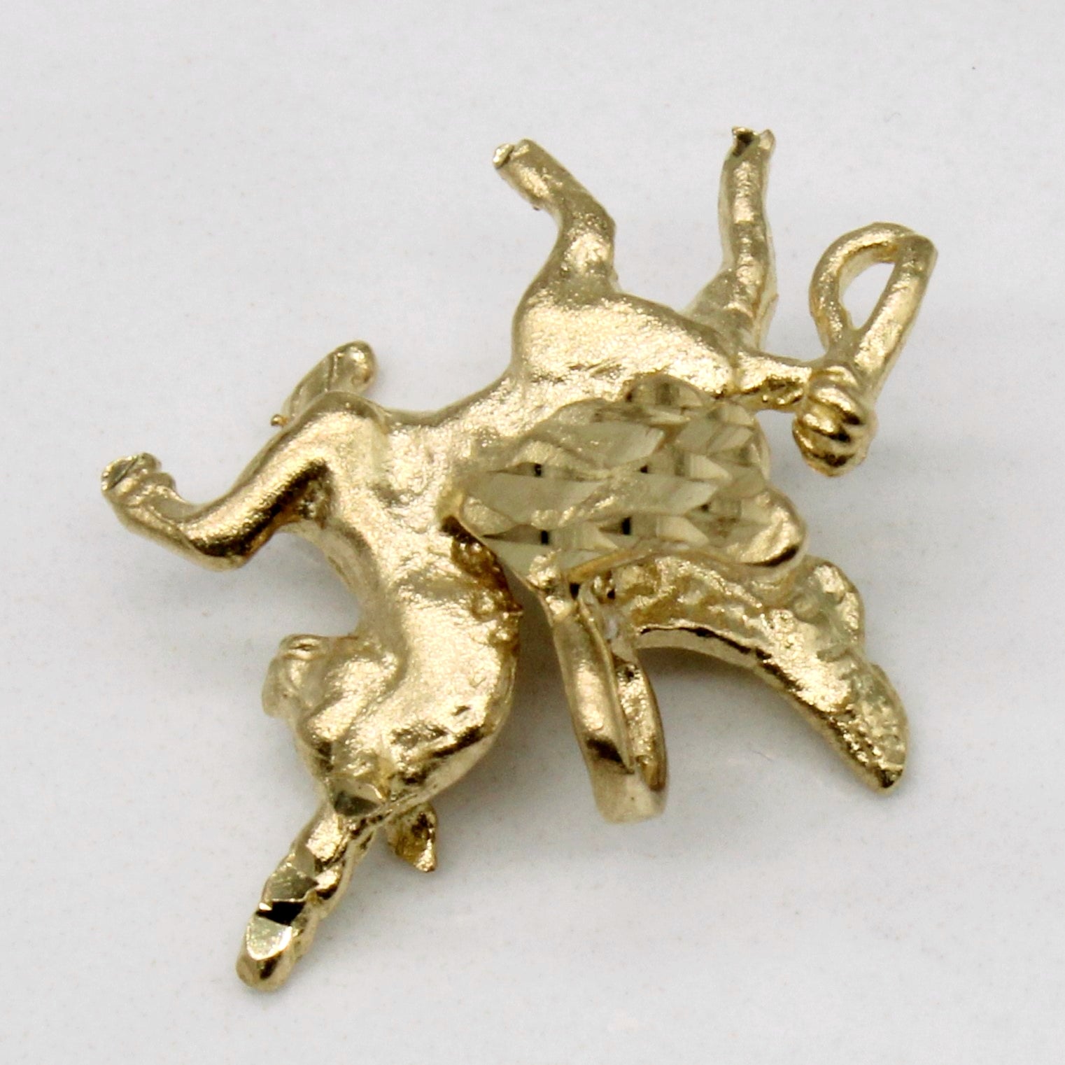 9k Yellow Gold Unicorn Charm