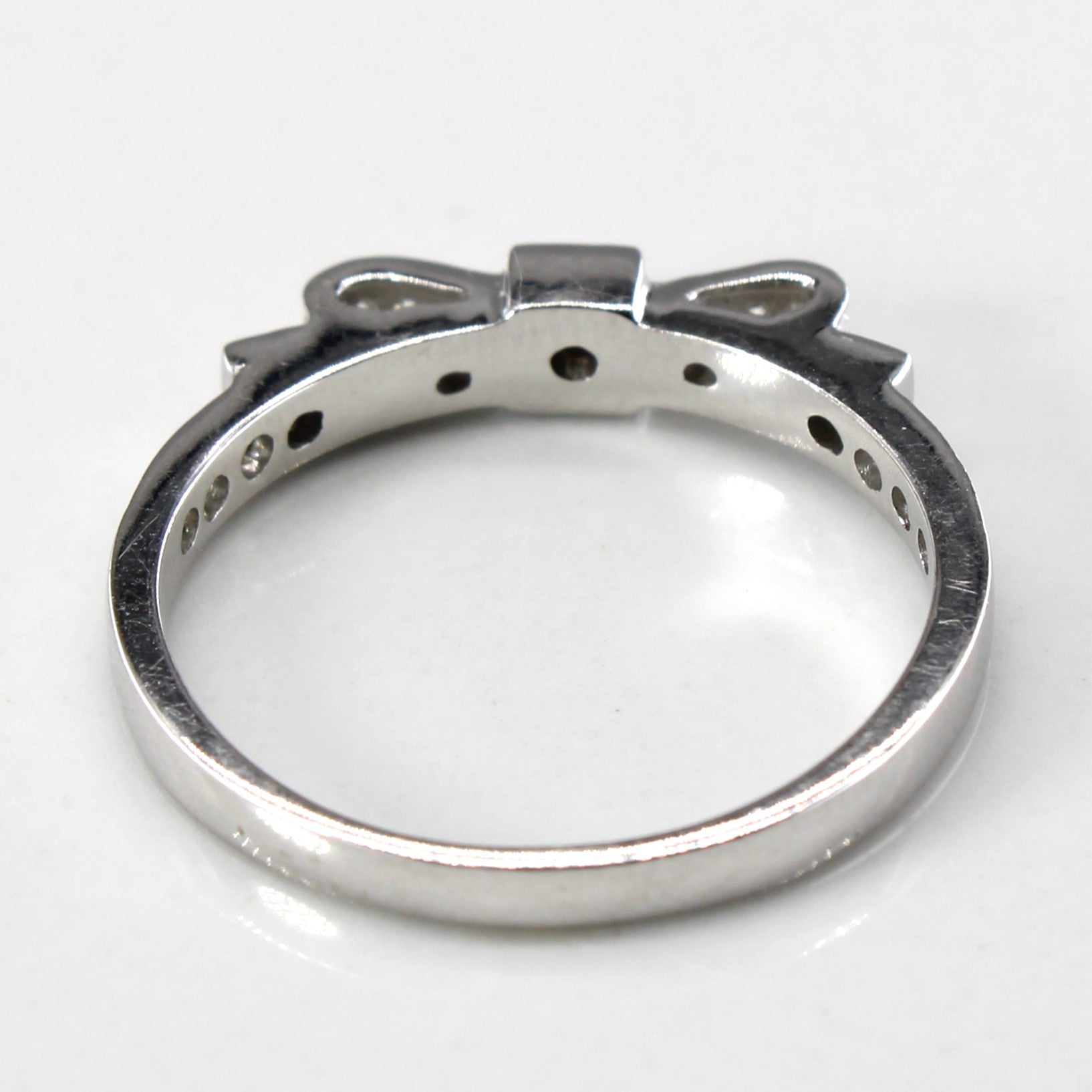 Diamond White Gold Ring | 0.25ctw | SZ 7.25 |