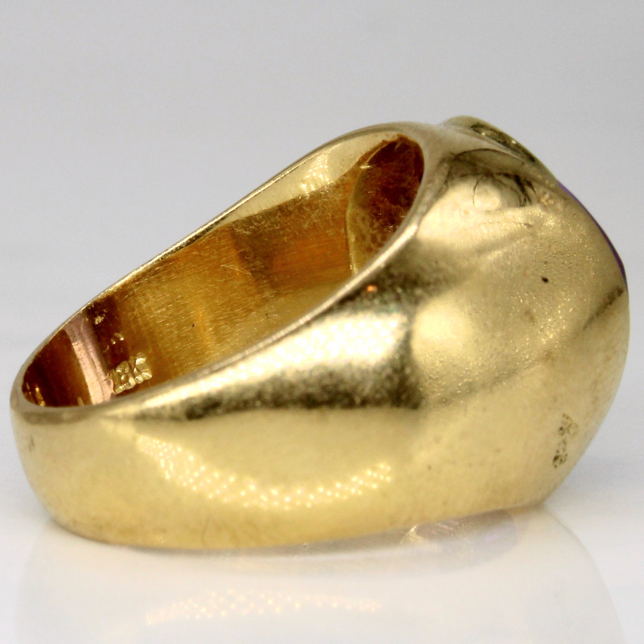 Bague cocktail en améthyste | 4,10 ct | Taille 7,25 | 