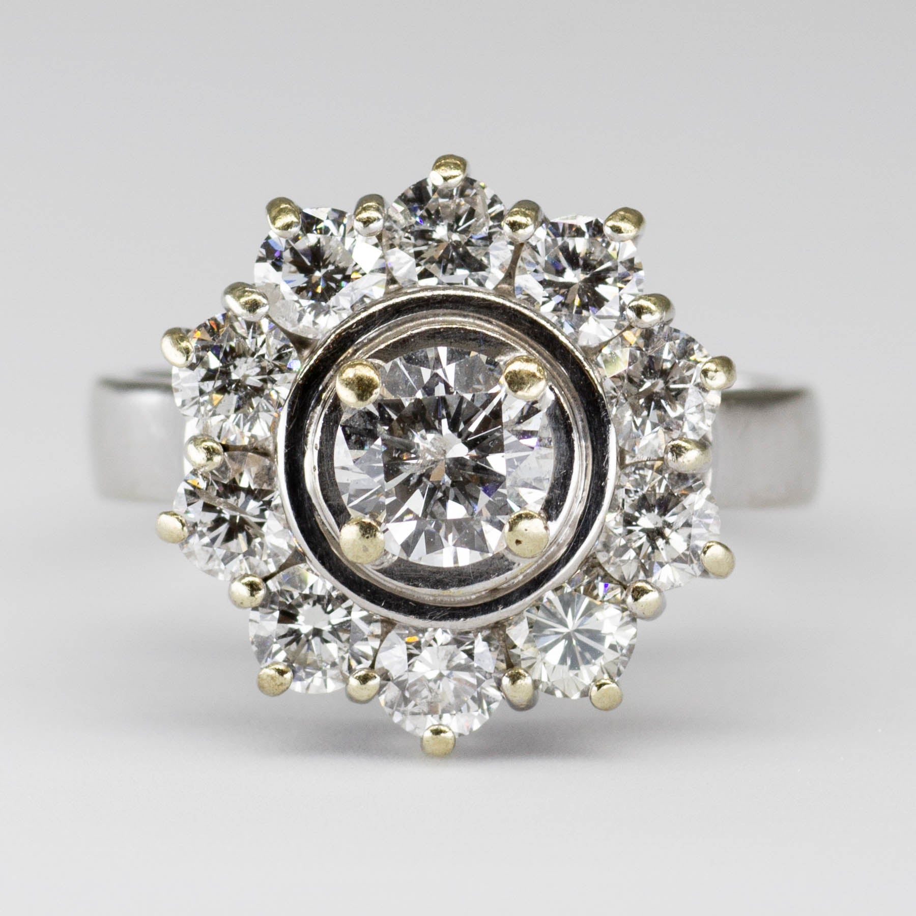 Multi-Diamond Cocktail Ring | 2.26ctw | SZ 7 |