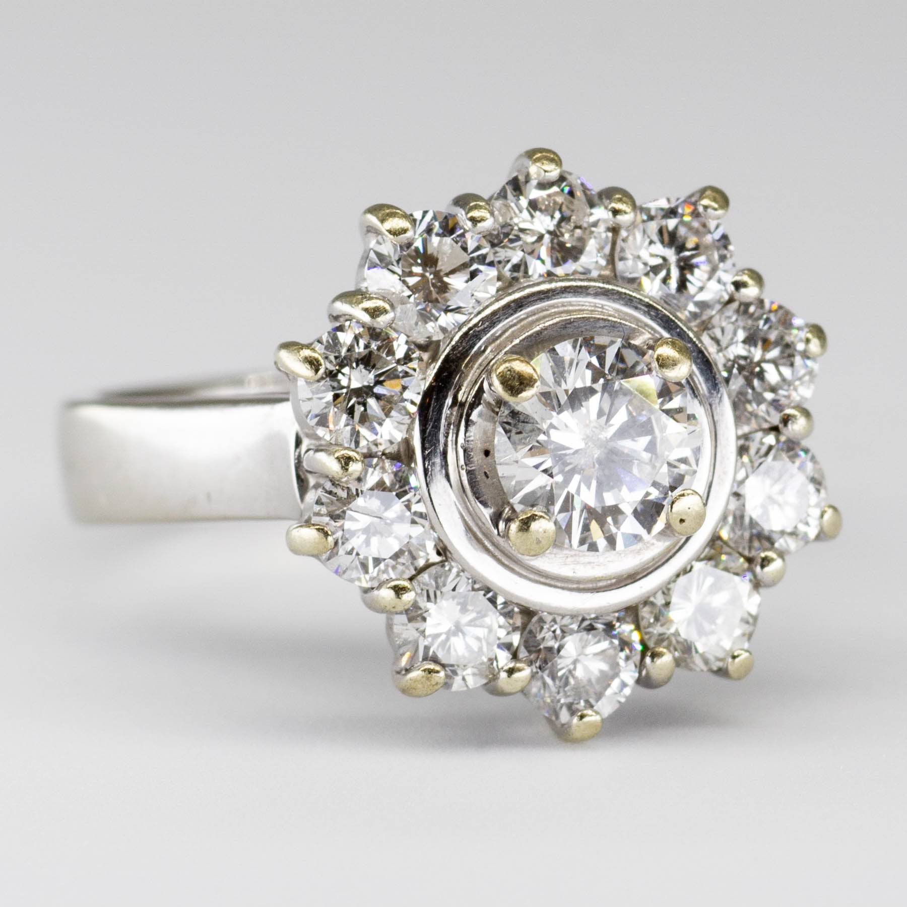 Multi-Diamond Cocktail Ring | 2.26ctw | SZ 7 |