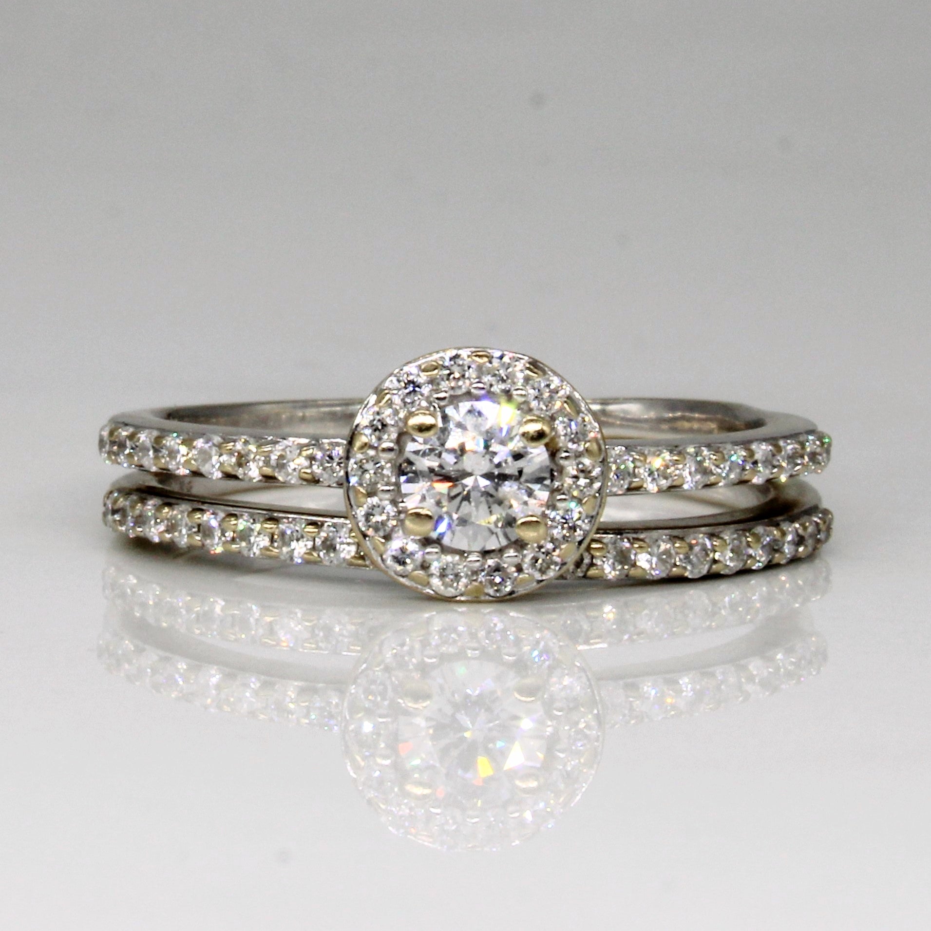 Diamond Wedding Ring Set | 0.70ctw | SZ 9 |
