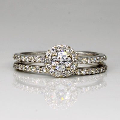 Diamond Wedding Ring Set | 0.70ctw | SZ 9 |