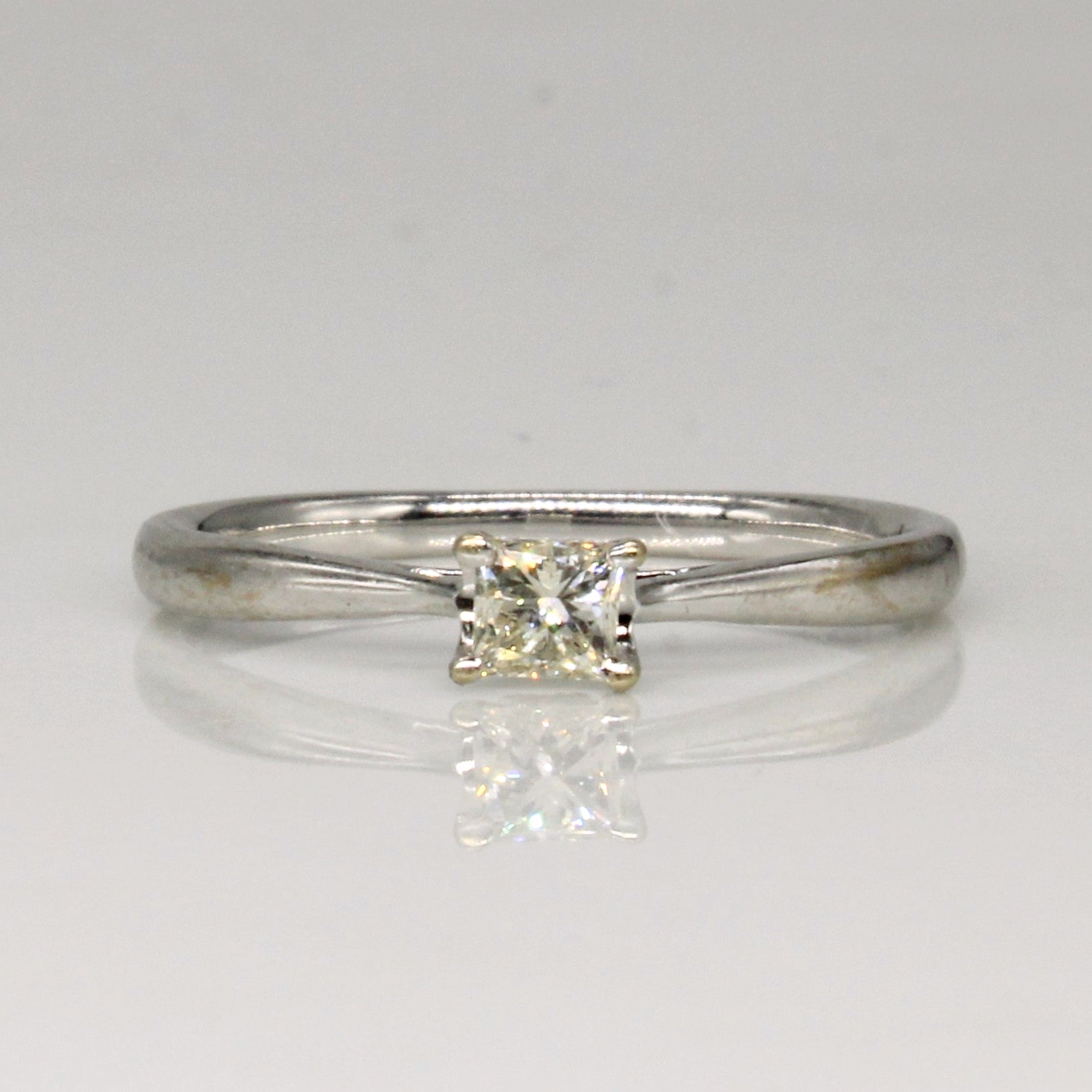 Princess Cut Diamond Solitaire Ring | 0.25ct | SZ 7 |