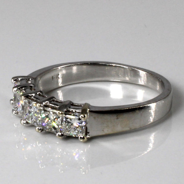 Five Stone Princess Diamond Ring | 1.26ctw | SZ 8 |
