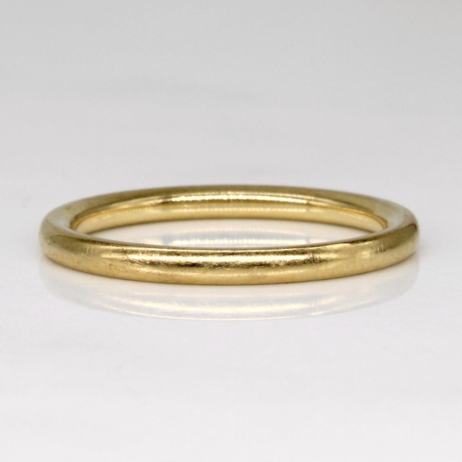 18k Yellow Gold Band | SZ 6.25 |