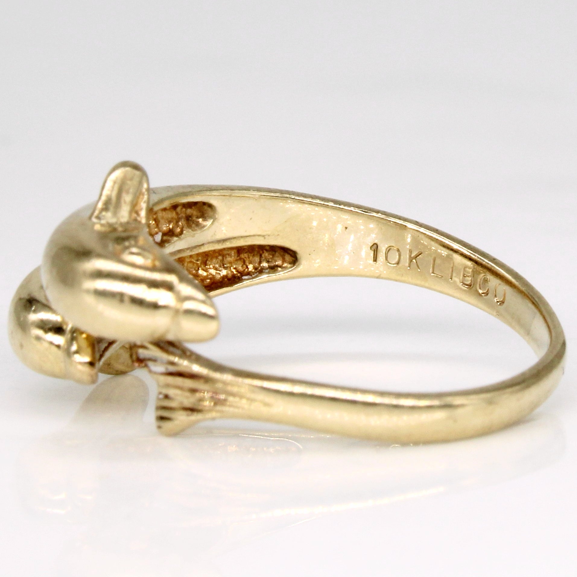 10k Yellow Gold Dolphin Ring | SZ 5 |