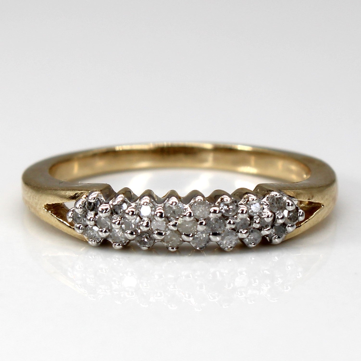 Cluster Set Diamond Ring | 0.13ctw | SZ 7 |