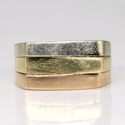 14k Tri Tone Gold Ring | SZ 6.75 |